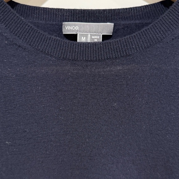 Vince wool & lambskin t-shirt - Picture 2 of 4